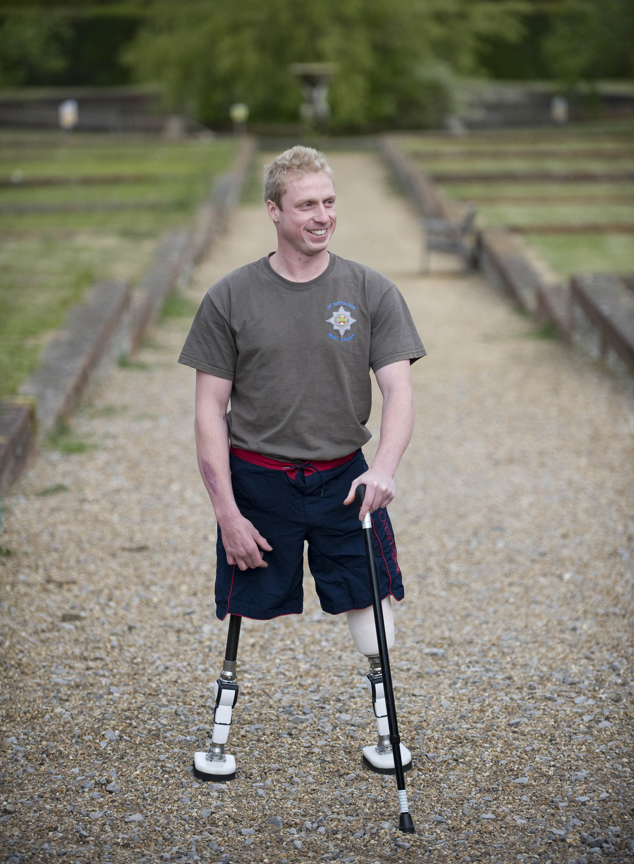 Injured soldiers get green fingers at Headley Court.